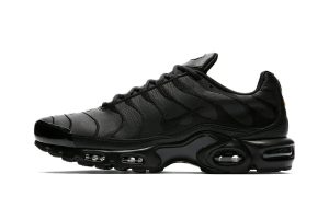 Nike Air Max Plus Triple Black Leather