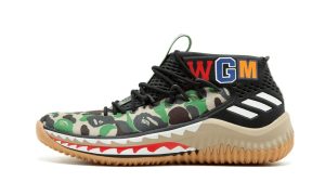 adidas Dame 4 A Bathing Ape Camo