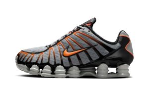 Nike Shox TL Light Smoke Grey Black Bright Mandarin