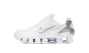 Nike Shox TL White Metallic Silver