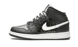 Air Jordan 1 Mid Black Speckle (GS)