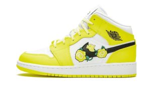 Jordan 1 Mid Dynamic Yellow Floral (GS)