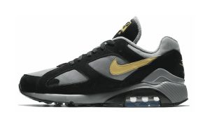 Nike Air Max 180 Cool Grey Black Wheat Gold