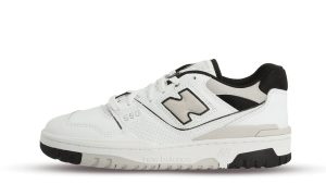 New Balance 550 White Concrete Black