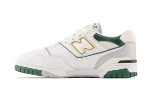 New Balance 550 White Nightwatch Green