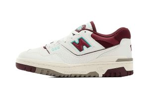 New Balance 550 Burgundy Cyan