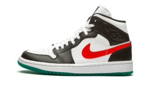 Jordan 1 Mid Alternate Swooshes Red Yellow (W)