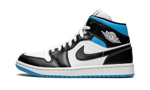 Air Jordan 1 Mid Royal Black and Blue (W)