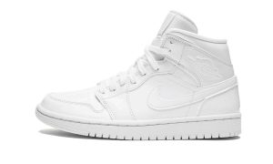 Jordan 1 Mid Triple White (W)