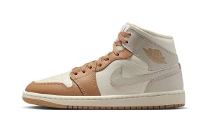 Jordan 1 Mid Tan Toe (Women's)