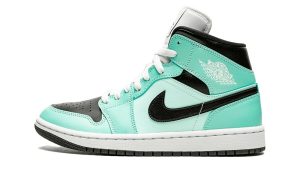 Jordan 1 Mid Aqua Blue Tint (Women's)
