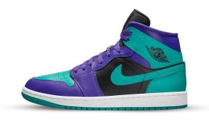 Air Jordan 1 Mid Black Grape (W)