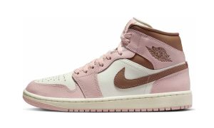 Jordan 1 Mid Pink Oxford Brown (W)