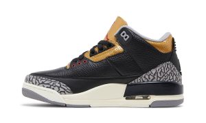 Jordan 3 Retro 'Black Cement Gold' (W)