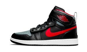 Air Jordan 1 Flyease Black Gym Red Smoke Grey