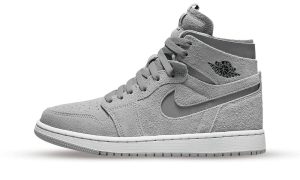 Air Jordan 1 Zoom CMFT Metallic Silver (W)