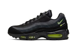Nike Air Max 95 Retro Logo Black Grey Volt