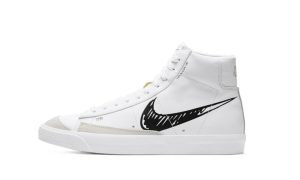 Nike Blazer Mid 77 Sketch White Black