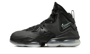 Nike Lebron 19 Black Anthracite Green Glow