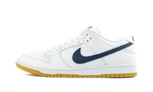 Nike SB Dunk Low Orange Label White Navy