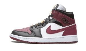 Air Jordan 1 Mid SE Black Dark Beetroot (W)