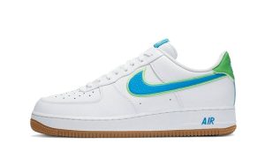 Nike Air Force 1 Low White Poison Green Photo Blue Gum