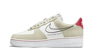Nike Air Force 1 Low First Use Light Sail Red