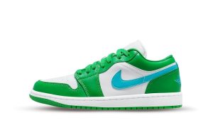 Jordan 1 Low Lucky Green Aquatone (Women's)