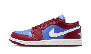 Air Jordan 1 Low Pomegranate Medium Blue (W)