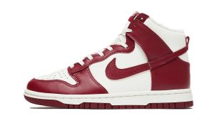 Nike Dunk High Sail Team Red (W)