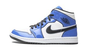 Jordan 1 Mid Signal Blue