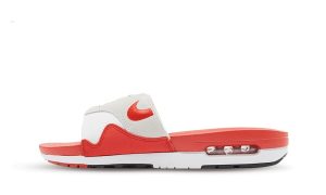 Nike Air Max 1 Slide White University Red
