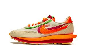Nike LD Waffle sacai CLOT Kiss of Death Net Orange Blaze