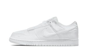 Nike Dunk Low Dover Street Market Triple White Velvet