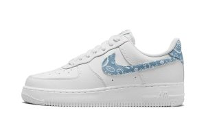 Nike Air Force 1 Low 07 Essential White Worn Blue Paisley (W)