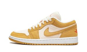 Air Jordan 1 Low SE Twine Orange Quartz Corduroy (W)