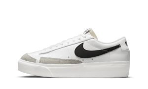 Nike Blazer Low Platform White Black (W)