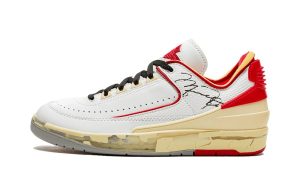 Air Jordan 2 Retro Low SP Off-White White Red