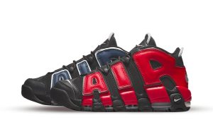 Nike Air More Uptempo Alternates Black Varsity Red