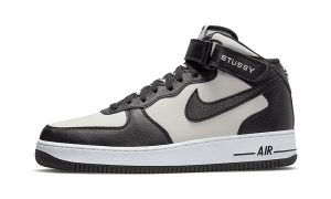 Nike Air Force 1 Mid Stussy Grey Black