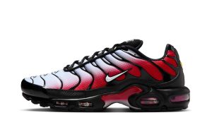 Nike Air Max Plus Pure Platinum University Red Black White