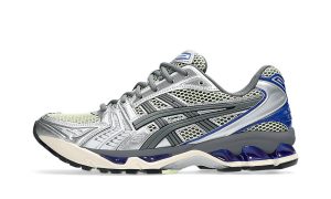 ASICS Gel-Kayano 14 Soft Yellow Asics Blue