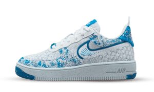 Nike Air Force 1 Low Crater Flyknit Blue (GS)