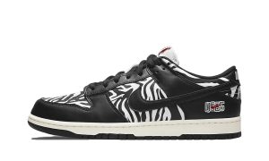 Nike SB Dunk Low Quartersnacks Zebra