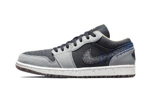 Air Jordan 1 Low Crater Black Grey