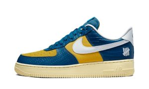 Nike Air Force 1 Low SP Undefeated 5 On It Blue Yellow Croc