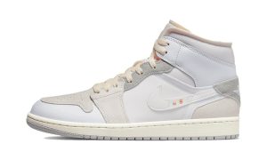 Jordan 1 Mid SE Craft Inside Out White Grey