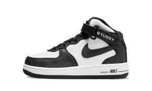 Nike Air Force 1 Mid Stussy Grey Black (PS)