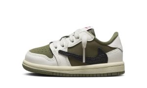Jordan 1 Retro Low OG SP 'Travis Scott Medium Olive' (TD)