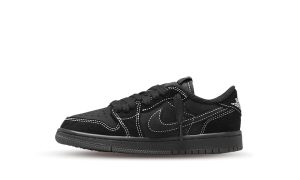 Travis Scott x Air Jordan 1 Low OG SP Black Phantom (PS)